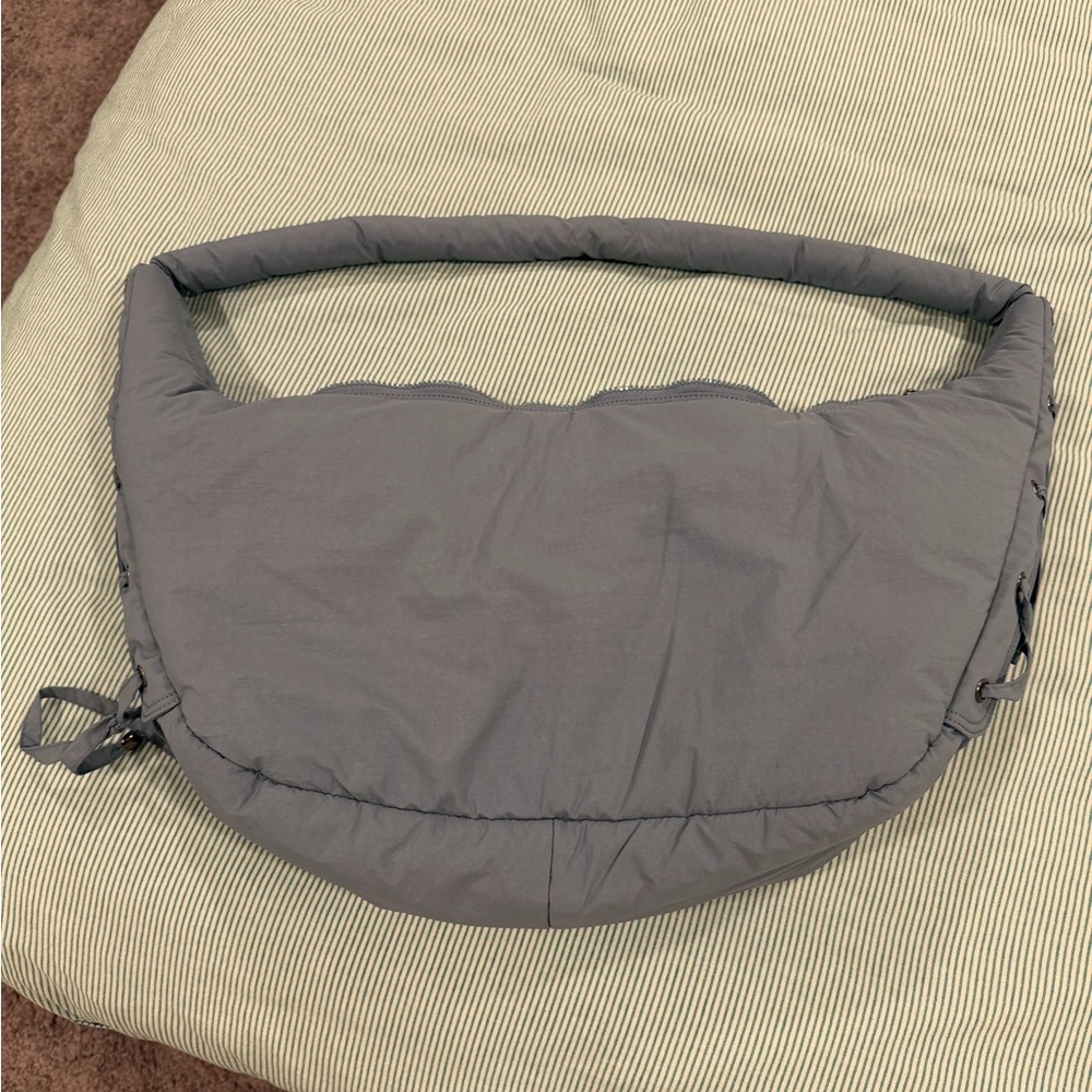 Street Level Blue Quilted Bag